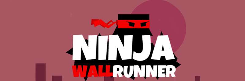 Ninja sticks to the wall